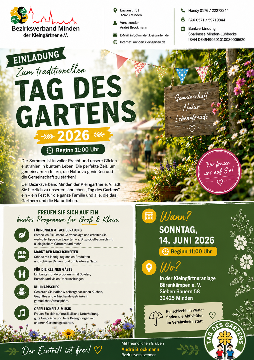 Tag des Gartens 2026